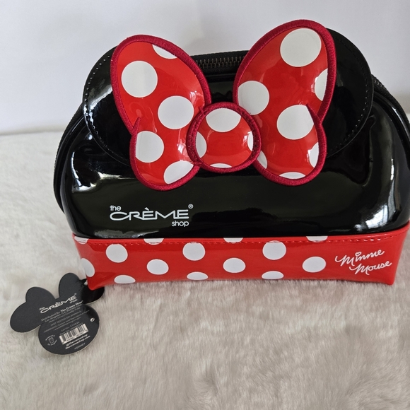 The Creme Shop/Disney Handbags - Disney Minnie Mouse Cosmetic/Makeup Bag by The Creme Shop - NWT